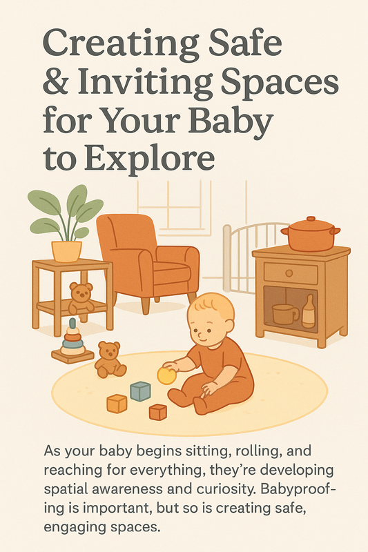 Creating Safe & Inviting Spaces for Your Baby to Explore