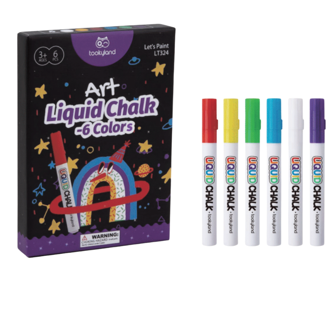 Liquid Chalk - 6 Colour