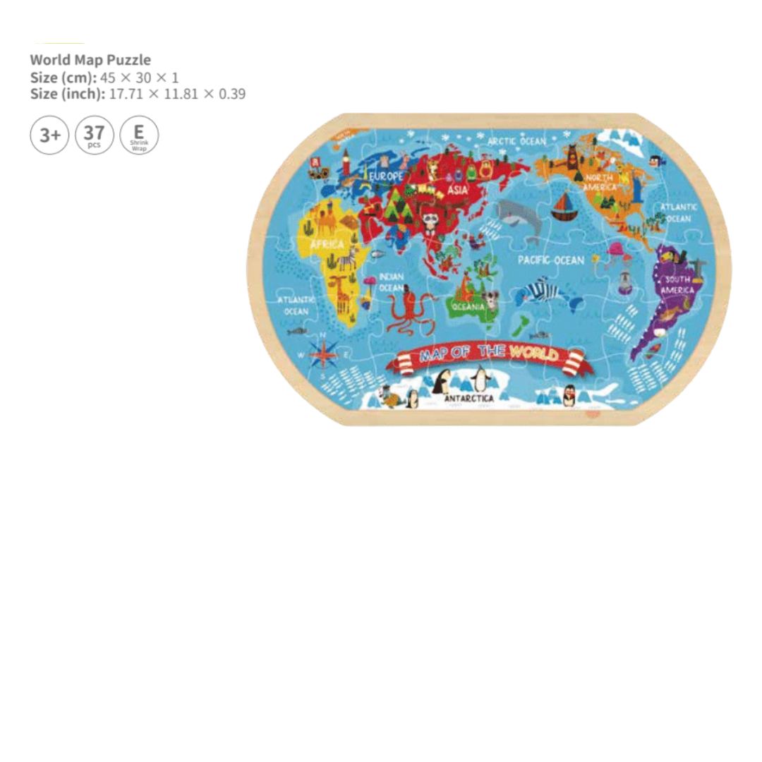 World Map Puzzle
