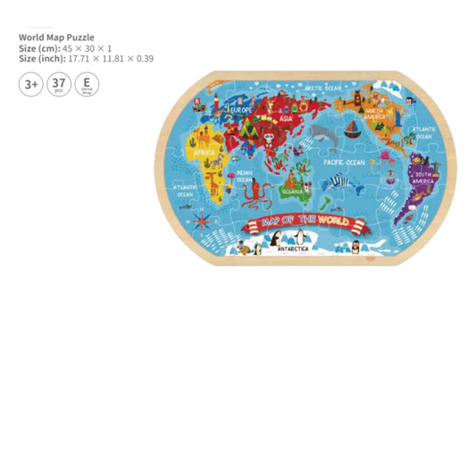 World Map Puzzle