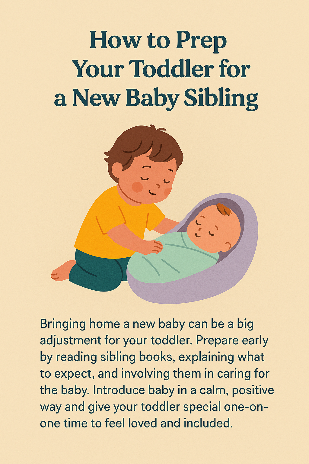 Bringing Home Baby: How to Prep Your Toddler for a New Sibling