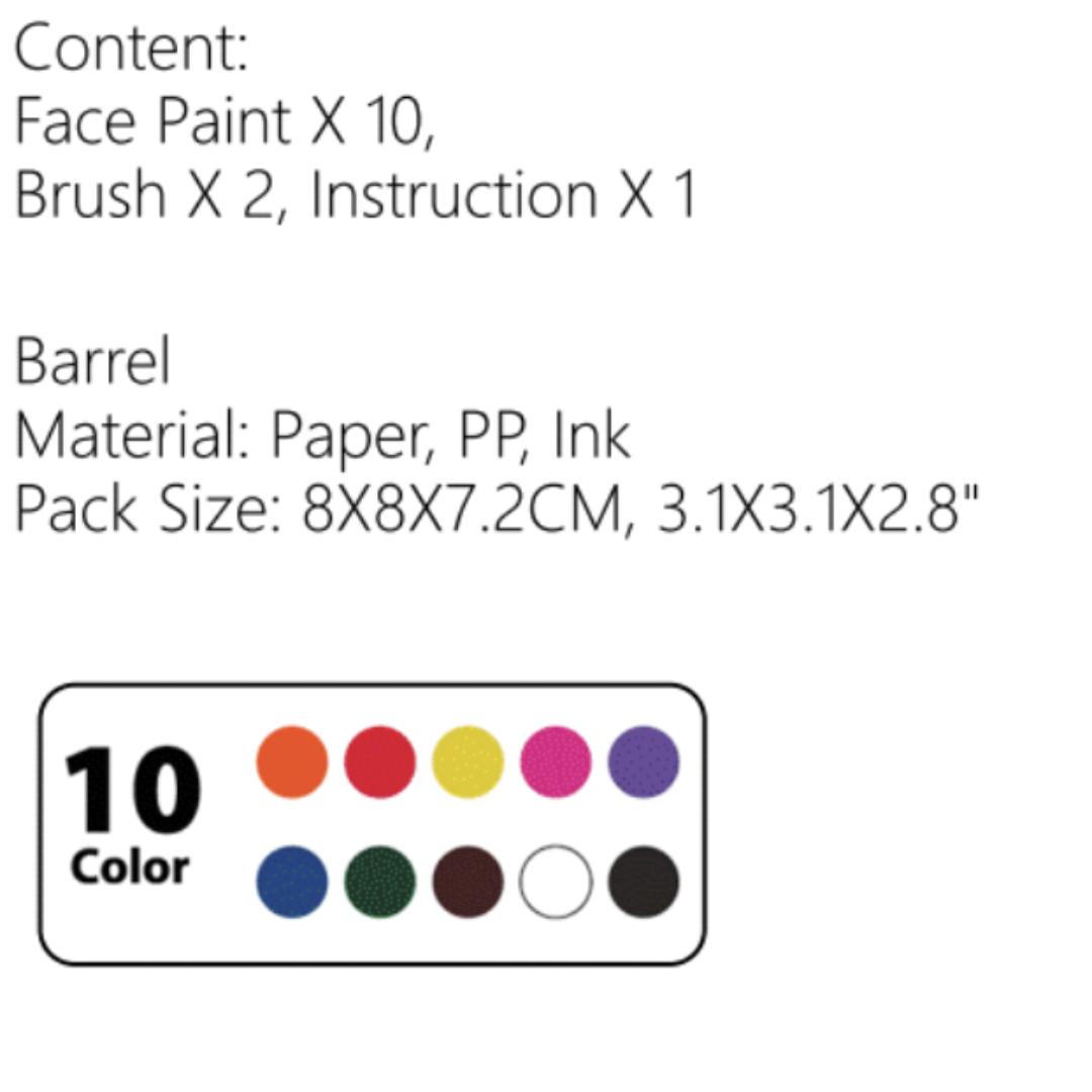 Face Paint - 10 Colour
